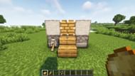 This farm can be completed in seconds and produces tons of fresh crops (Image via Triloms/YouTube || Mojang)